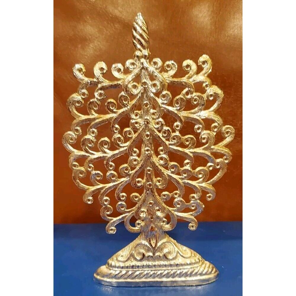 Silver Toned Torino Earring Holder Tree Of Life Jewelry Display